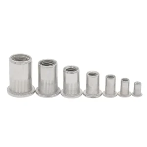 Rivet Nuts Flat Head Knurled Body FH-KB Stainless Steel Main Image