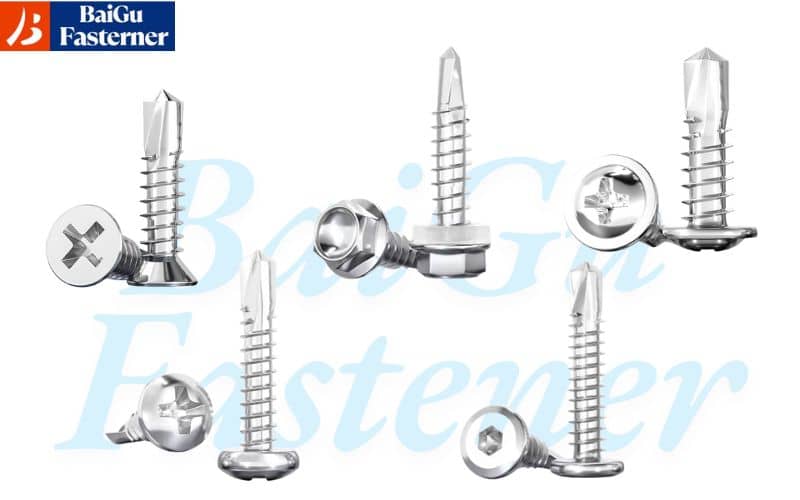 stainless steels self drilling screw