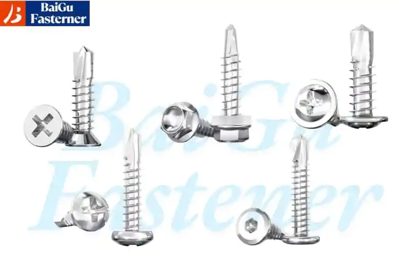 stainless steels self drilling screw